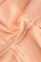 Peach Pink Soft Silk Saree with Contrasting Pink Border and Unstitched Blouse