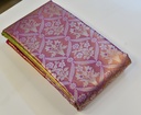 Pastel Pink - Tissue Semi-Silk Saree with Silver Zari Weaving