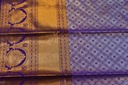 Lavender - Tissue Semi-Silk Saree with Silver Zari Weaving