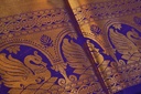 Lavender - Tissue Semi-Silk Saree with Silver Zari Weaving